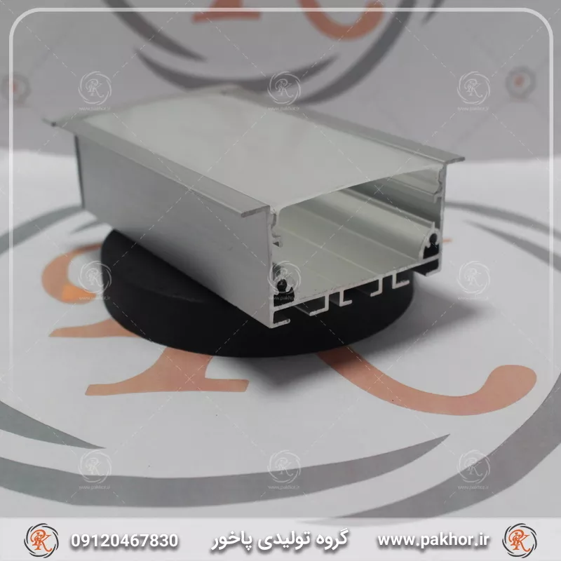 درپوش پروفیل نور خطی پنج سانتی لبه دار کد EN12-1