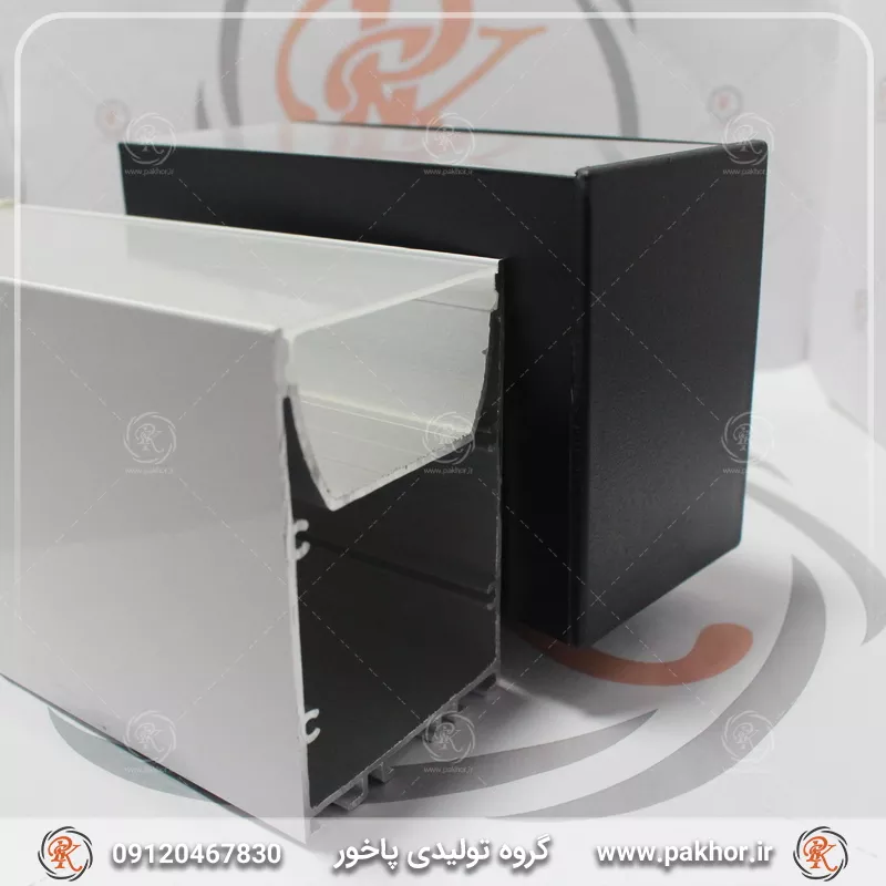 درپوش پروفیل نور خطی لوستری کد EN13