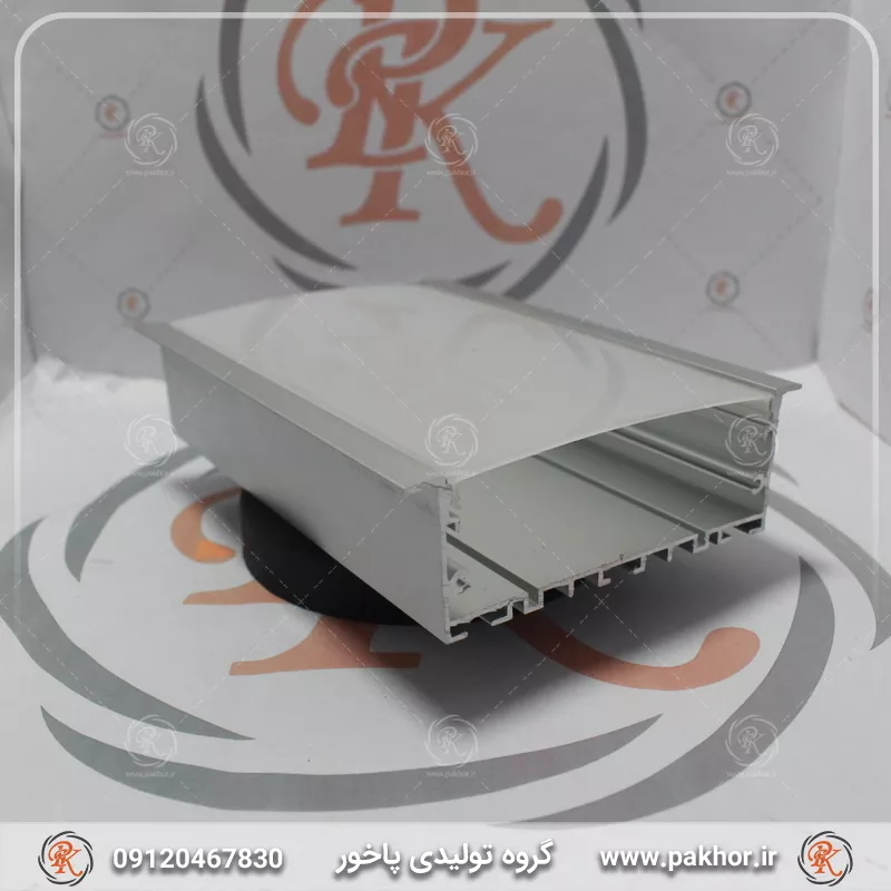 درپوش پروفیل نور خطی ده سانتی کد EN14
