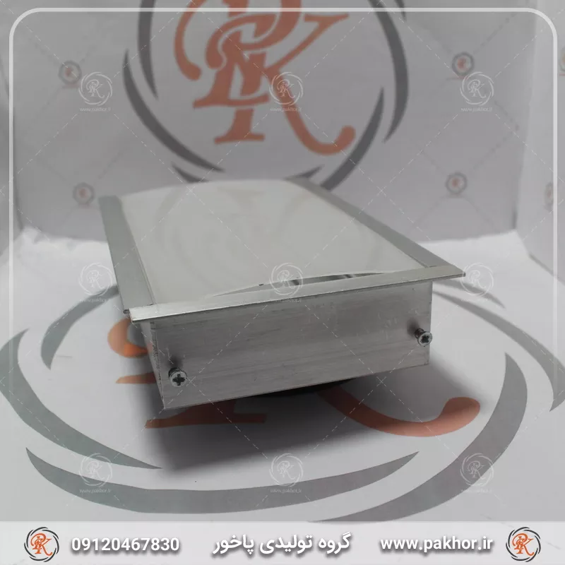 درپوش پروفیل نور خطی ده سانتی کد EN14