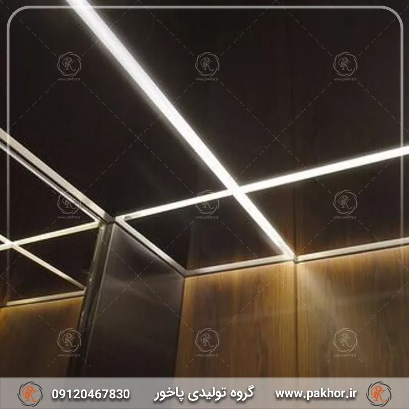 پروفیل نور خطی 3 سانتی روکار کد N8-1