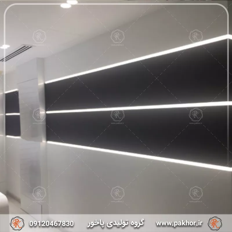 پروفیل نور خطی کناف 3 سانتی تریم لس کد N26