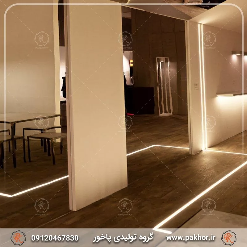 پروفیل نور خطی دفنی کد N24