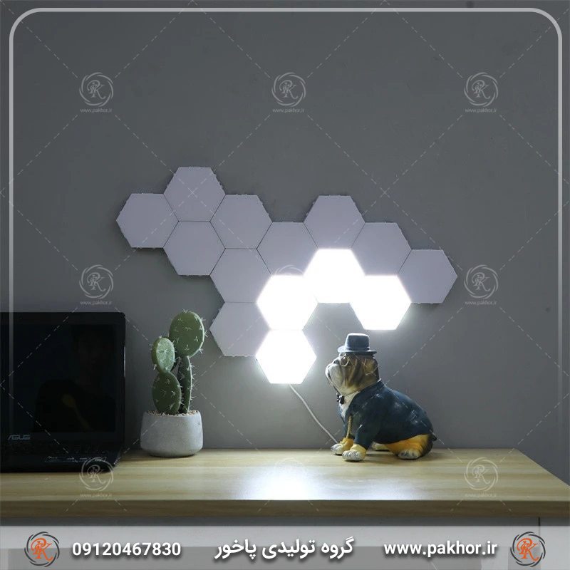 چراغ هوشمند لمسی زنبوری کد N22