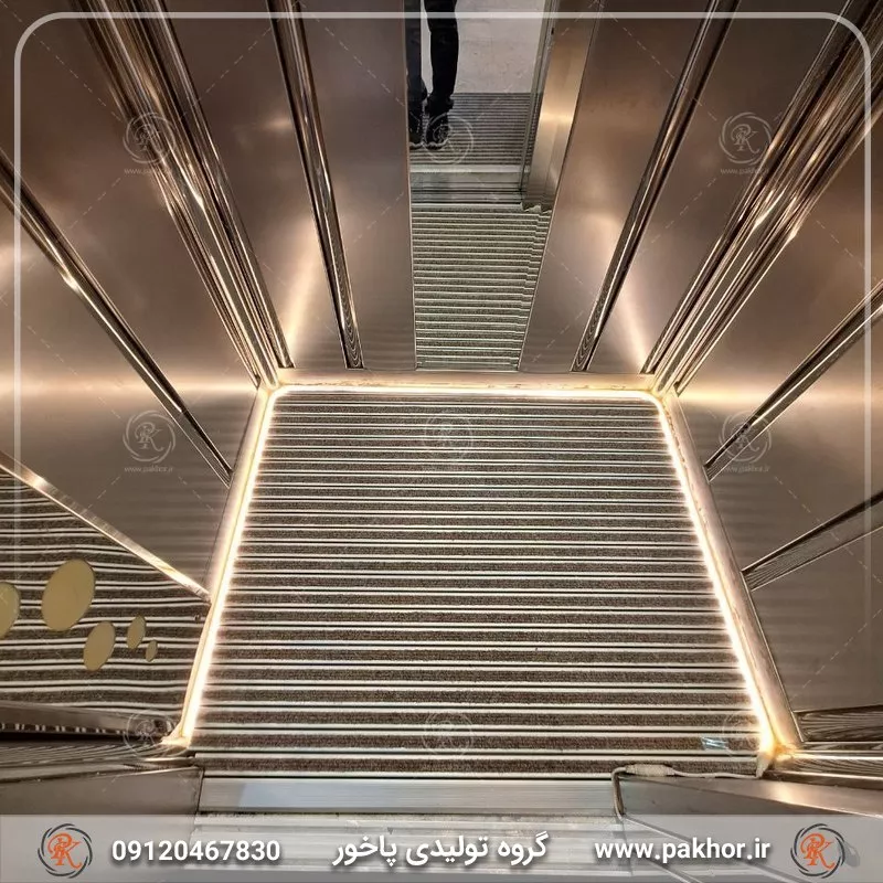 نمونه اجرا شده پادری آلومینیومی یک سانتی کد M1