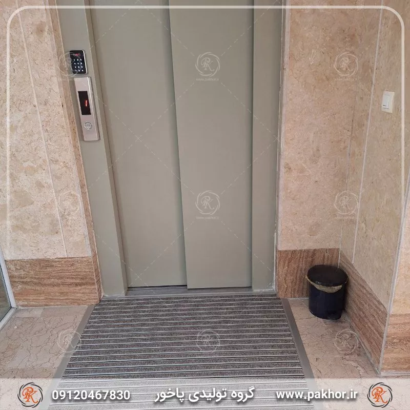 نمونه اجرا شده پادری آلومینیومی یک سانتی کد M1