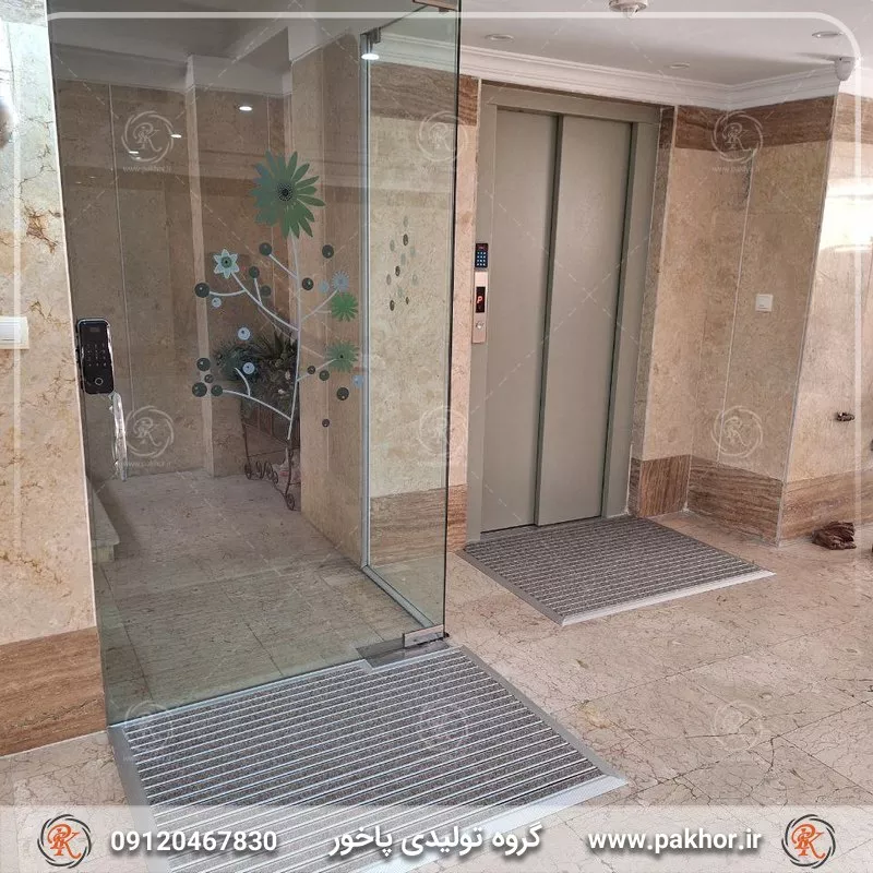 نمونه اجرا شده پادری آلومینیومی یک سانتی کد M1