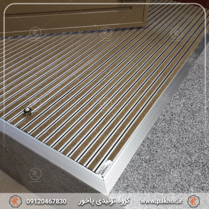 نمونه اجرا شده پادری آلومینیومی یک سانتی کد M1