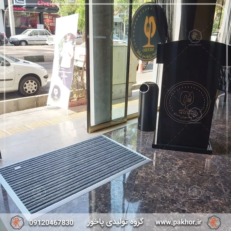 نمونه اجرا شده پادری آلومینیومی یک سانتی کد M1