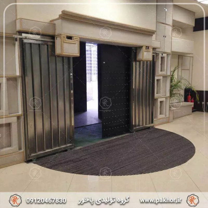 نمونه اجرا شده پادری آلومینیومی دو سانتی کد M4