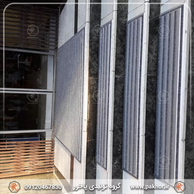 نمونه اجرا شده پادری آلومینیومی دو سانتی کد M4