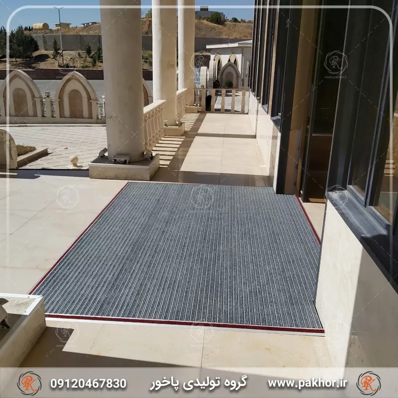نمونه اجرا شده پادری آلومینیومی دو سانتی کد M4