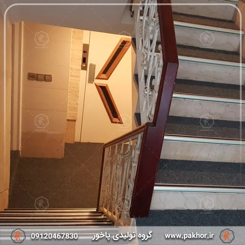 نمونه اجرا شده پادری موکتی ، پادری آلومینیومی موکتی کد M8