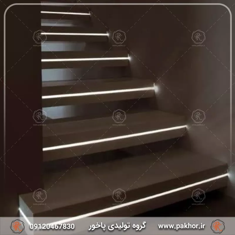پروفیل نور خطی توکار بدون لبه کد N3