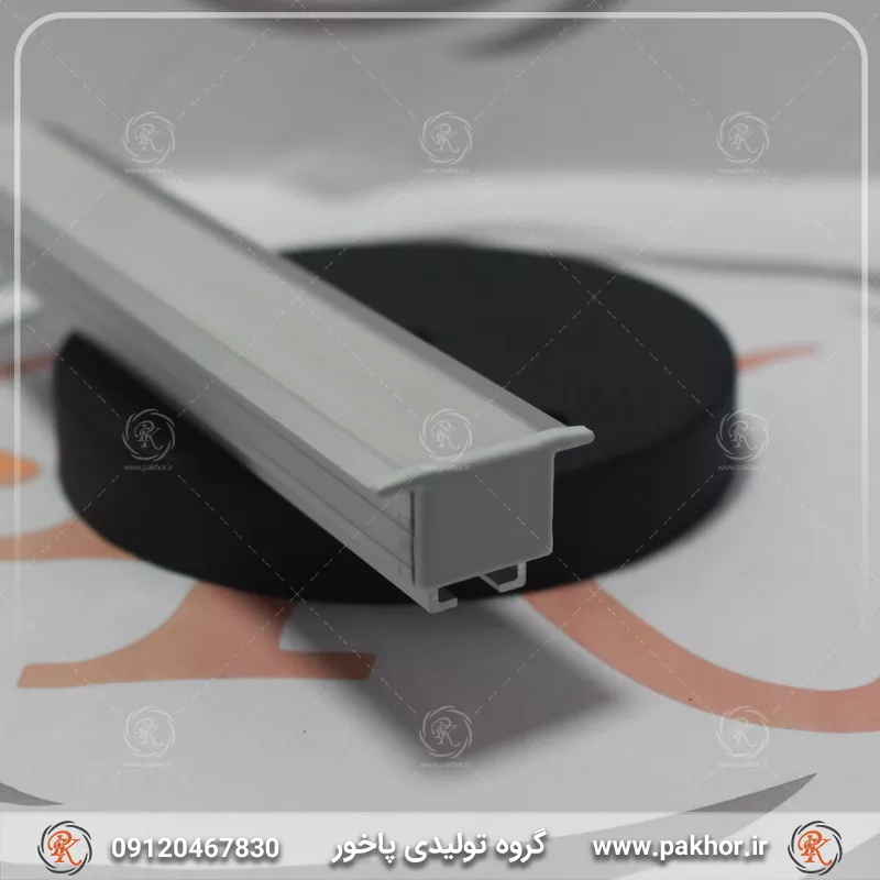 درپوش پروفیل نور خطی کناف فنر خور کد EN10 درپوش پروفیل نور خطی کناف فنر خور کد EN10