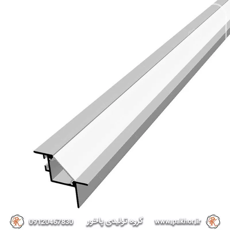 پروفیل نورخطی،لاین نوری و چفت کناف مخصوص کنج کد N27